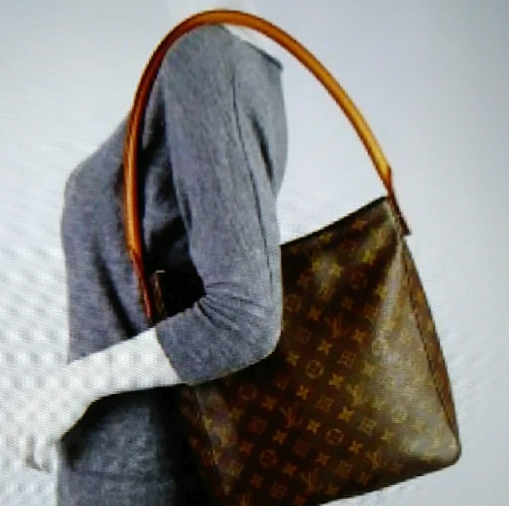 Authentic Louis Vuitton looping GM Monogram